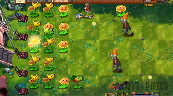 《植物大战僵尸融合版》冒险模式第2关通关攻略(图5) 《植物大战僵尸融合版》冒险模式第2关通关攻略(图5)