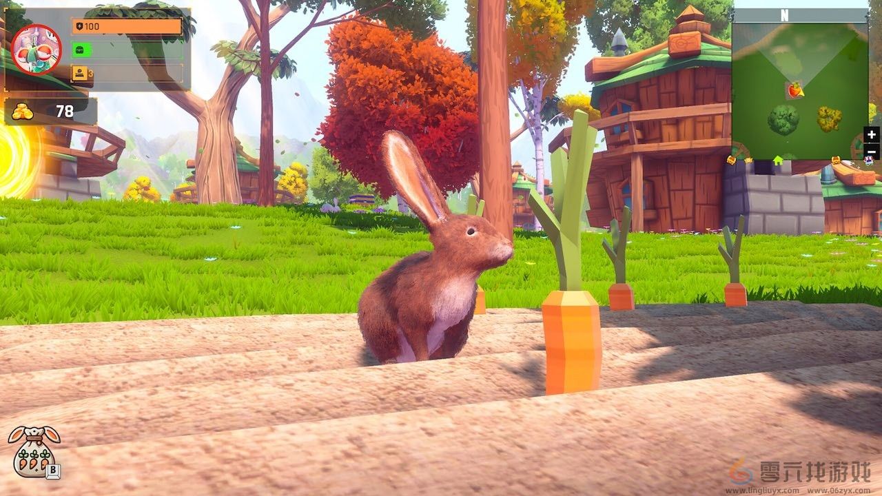 《冒险森林：兔子故事》Steam上线 开放世界冒险(图3)