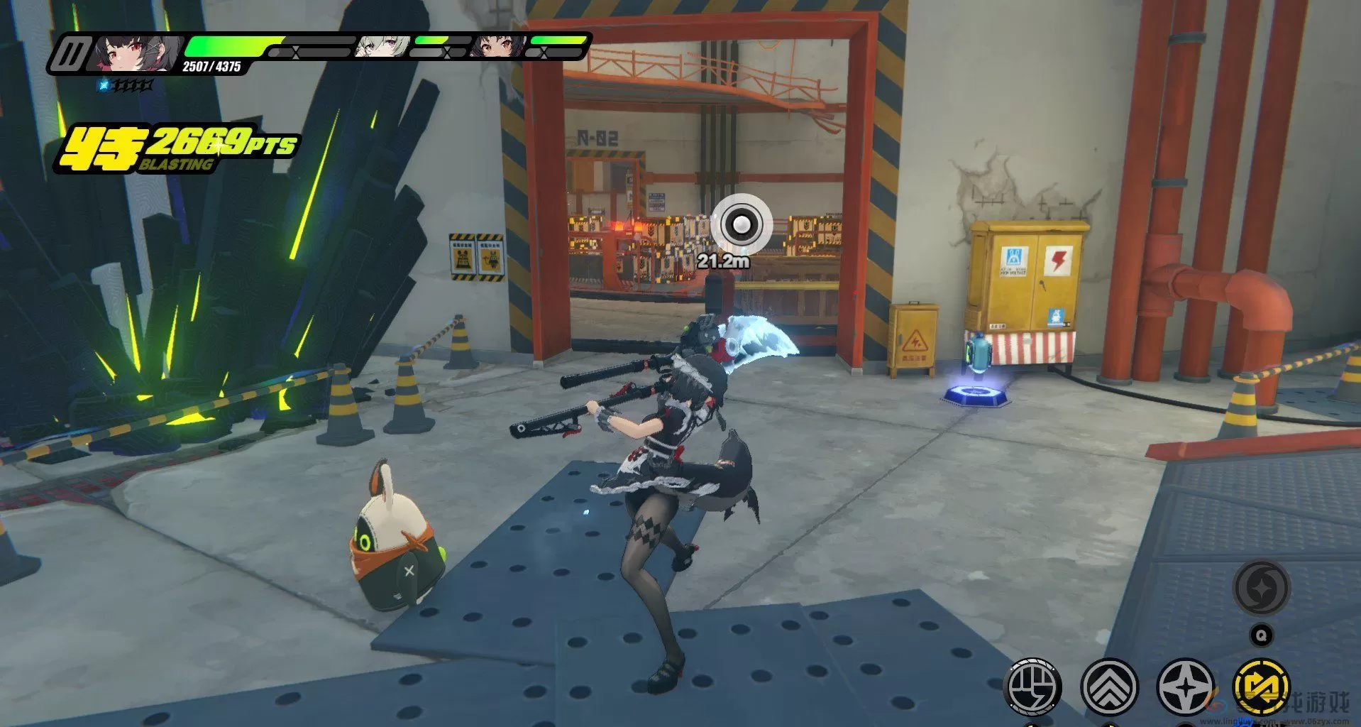 绝区零旧城建区南段卡格车在哪