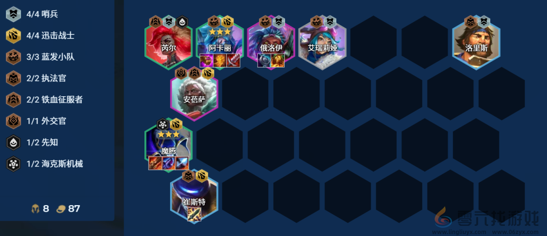 金铲铲之战13.6版本阵容推荐(图3) 金铲铲之战13.6版本阵容推荐(图3)