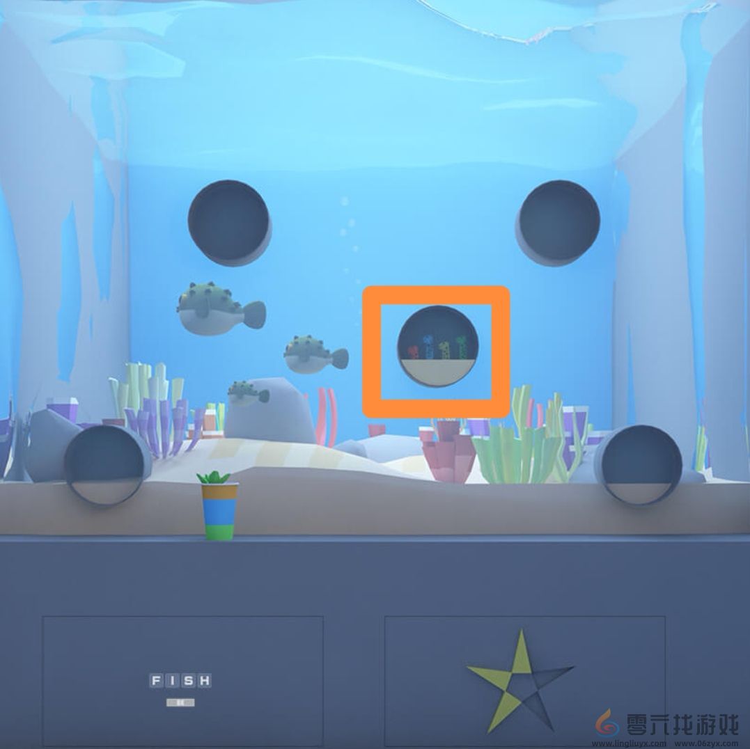 Escape Room圣诞节水族馆通关攻略图文详情(图7)