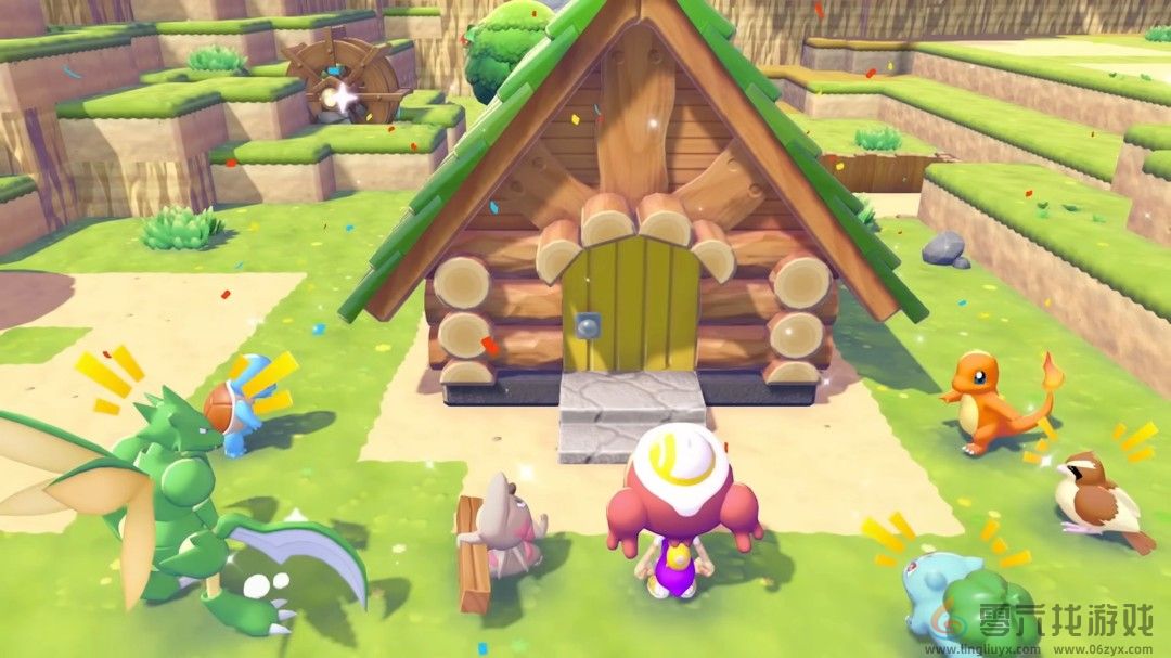 《宝可梦：Pokopia》新预告 皮卡丘与卡比兽新形态(图3)