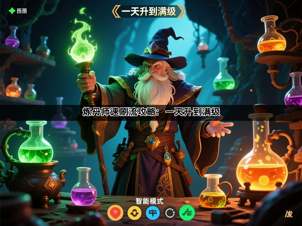 炼丹师速刷流攻略：一天升到满级(图1)